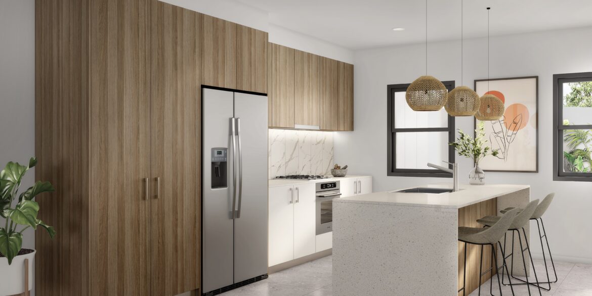 Avoca - Render - Kitchen (Type E)